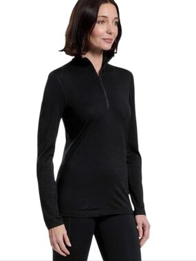 Icebreaker Merino Wool 200 Half Zip Long Sleeve